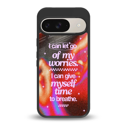 Let Go back phone cover | glass case for google pixel 9