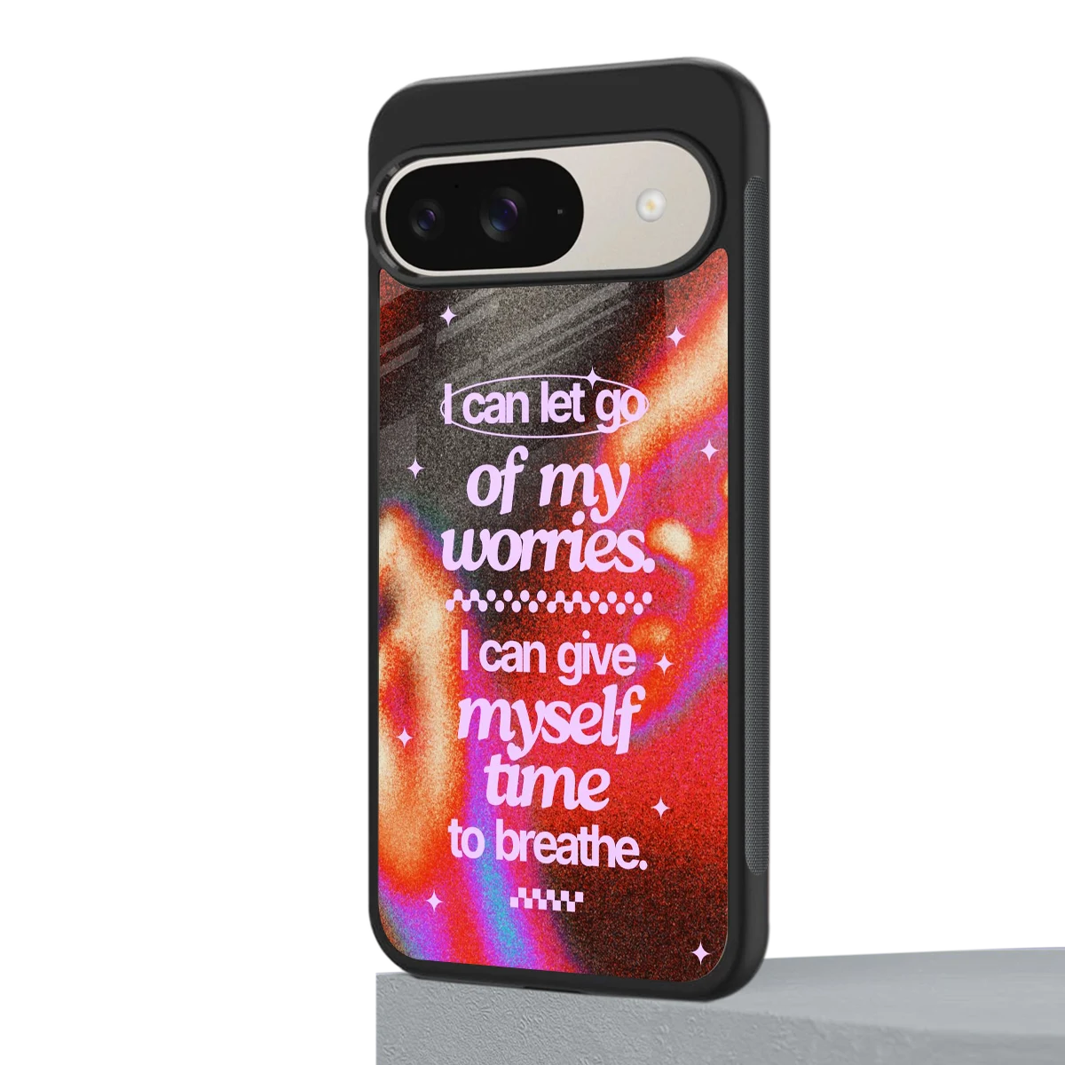 Let Go google pixel 9 mobile cover | shockproof glass phone case