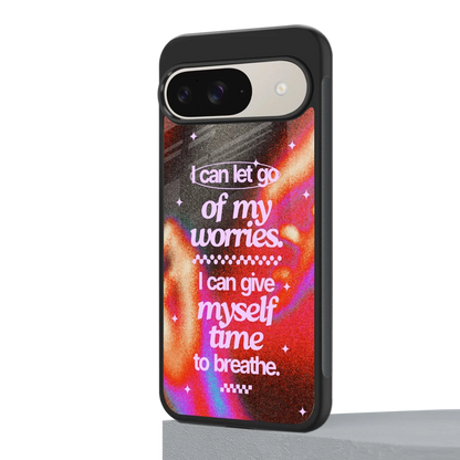 Let Go google pixel 9 mobile cover | shockproof glass phone case