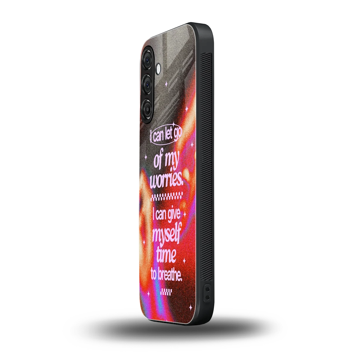 Let Go samsung galaxy a37 5g mobile cover | shockproof glass phone case