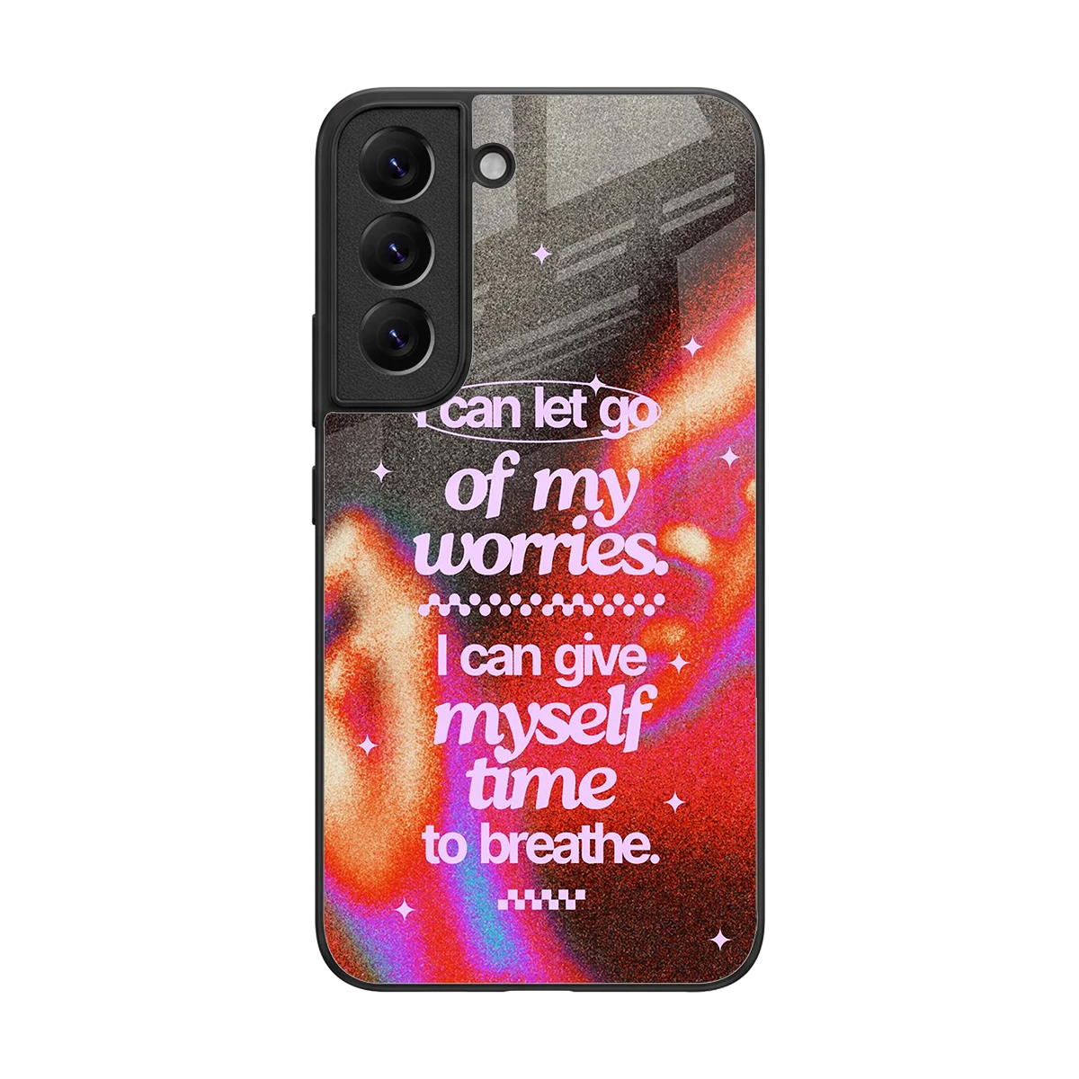 Let Go back phone cover | glass case for samsung galaxy s22