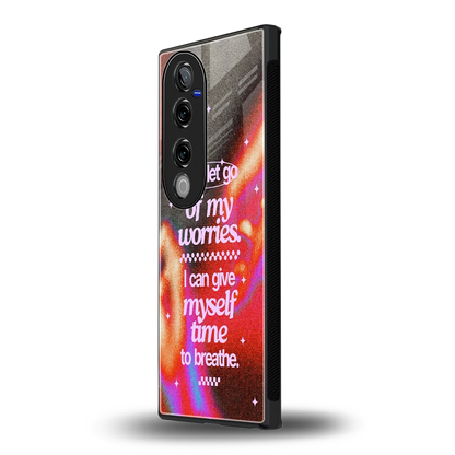 Let Go vivo v40 pro mobile cover | shockproof glass phone case