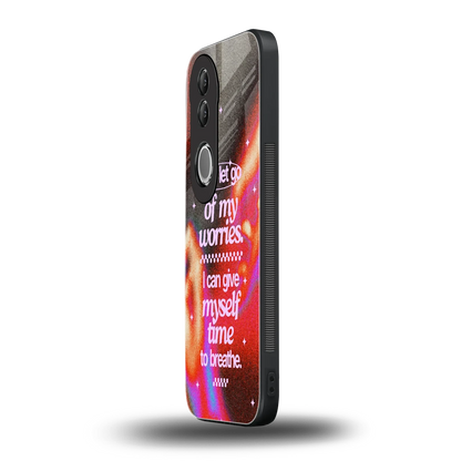 Let Go vivo v50 mobile cover | shockproof glass phone case