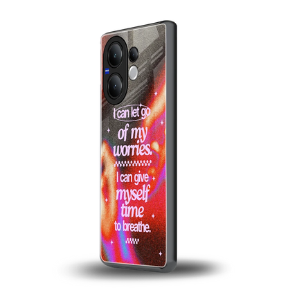 Let Go vivo v60 mobile cover | shockproof glass phone case