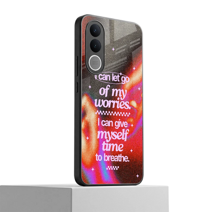 Let Go vivo v70 fe mobile cover | shockproof glass phone case
