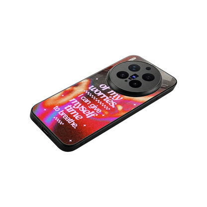Let Go stylish phone case for vivo x300 pro | glossy glass and slim fit
