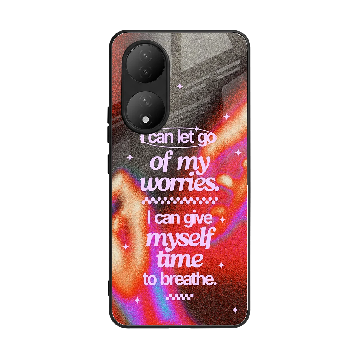 Let Go back phone cover | glass case for Vivo-y100