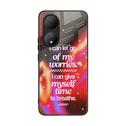 Let Go back phone cover | glass case for Vivo-y100