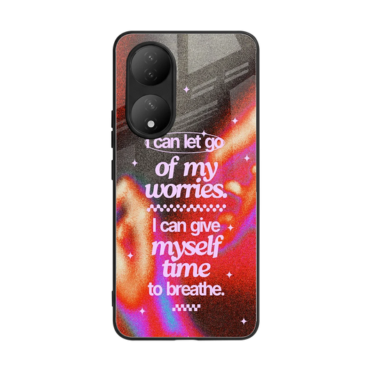 Let Go back phone cover | glass case for Vivo-y100