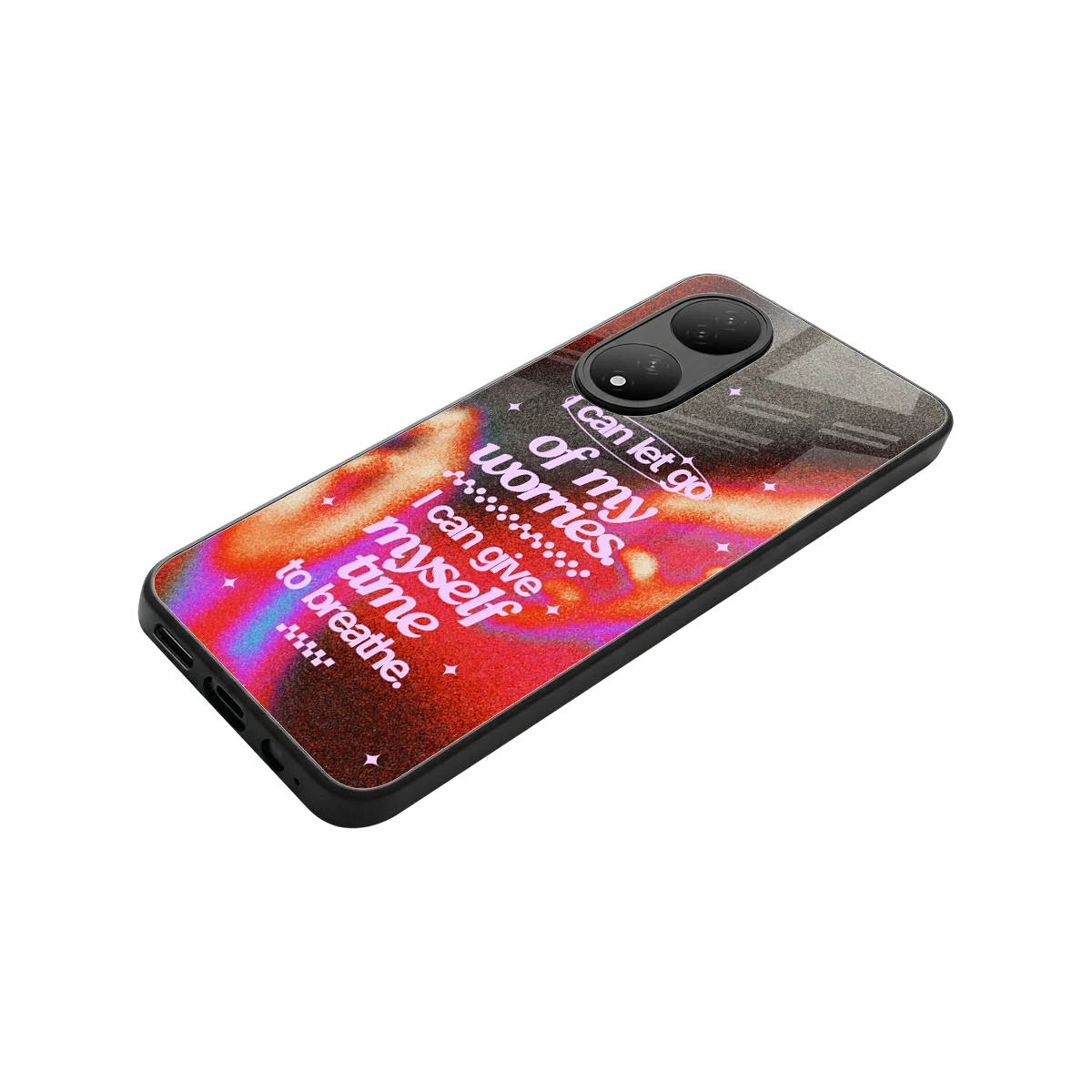 Let Go stylish phone case for Vivo-y100 | glossy glass and slim fit