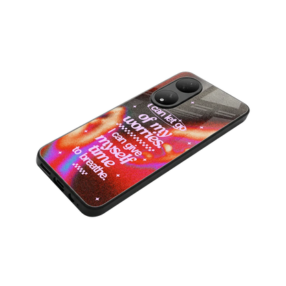 Let Go stylish phone case for Vivo-y100 | glossy glass and slim fit