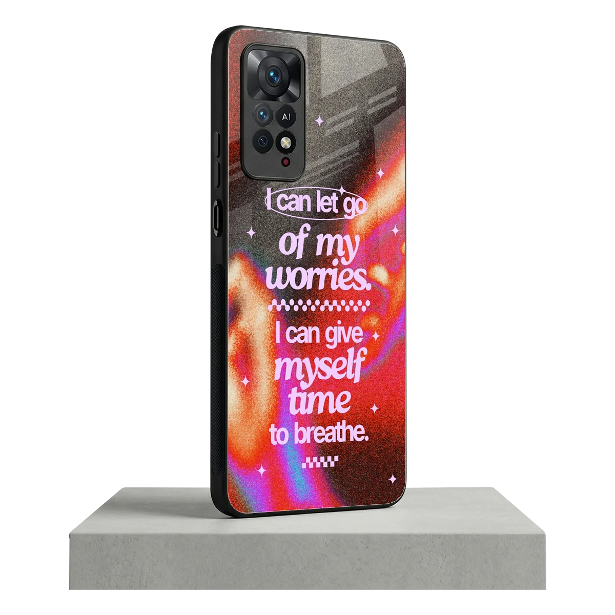 Let Go redmi note 11 pro mobile cover | shockproof glass phone case