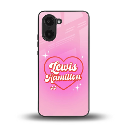 Lewis Hamilton back phone cover | glass case for oneplus nord ce5 5g