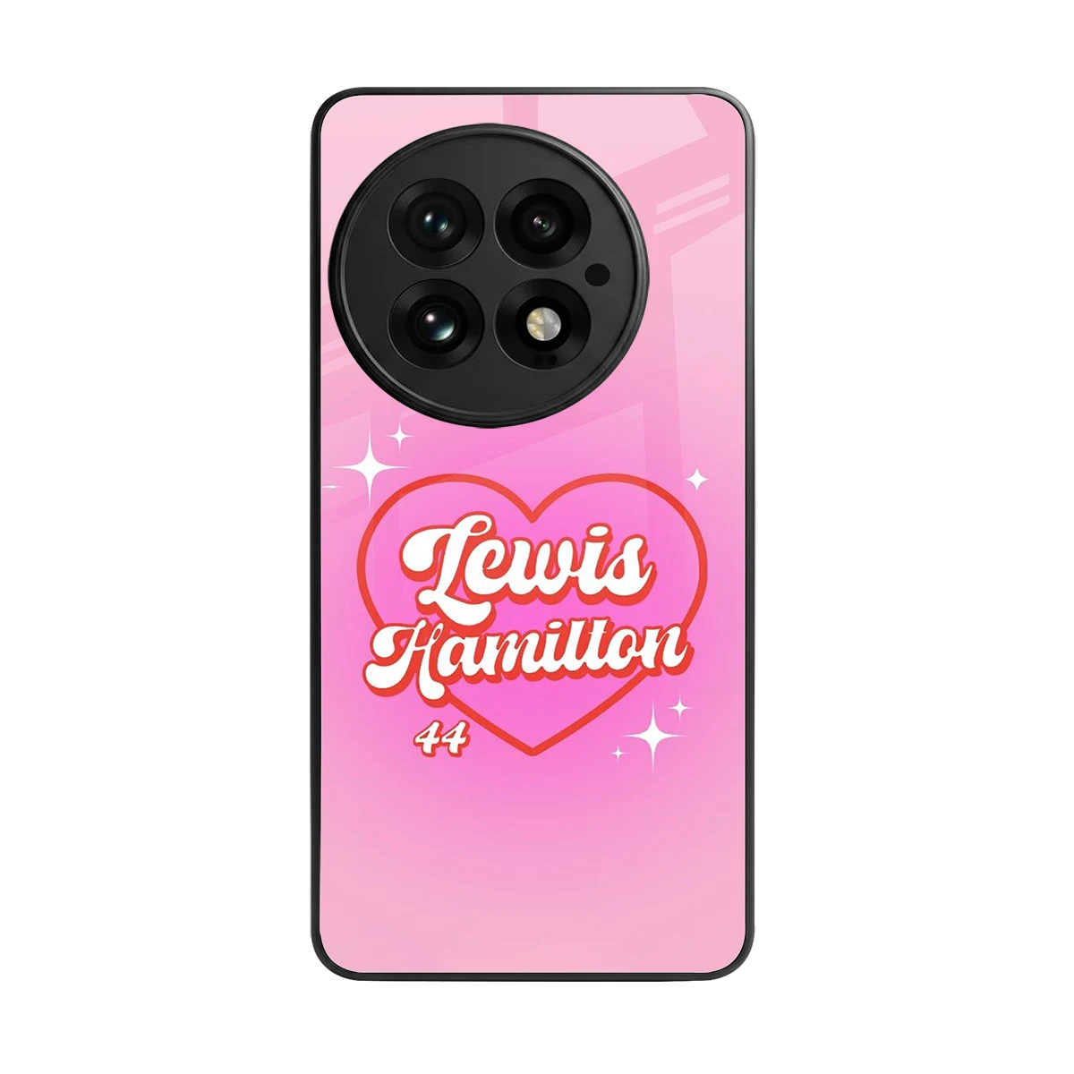 Lewis Hamilton back phone cover | glass case for oneplus 13