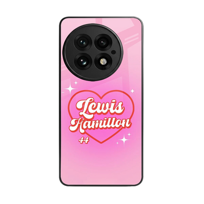 Lewis Hamilton back phone cover | glass case for oneplus 13