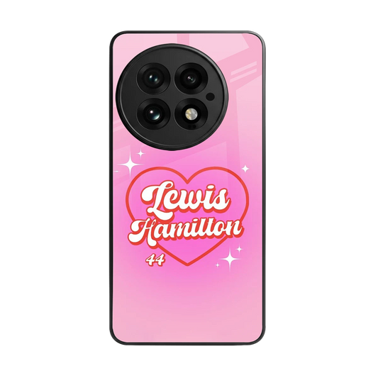 Lewis Hamilton back phone cover | glass case for oneplus 13