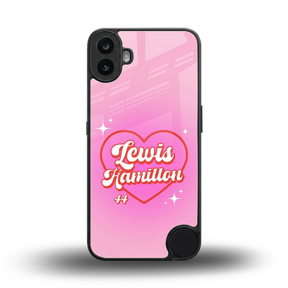 Lewis Hamilton back phone cover | glass case for cmf nothing phone 1