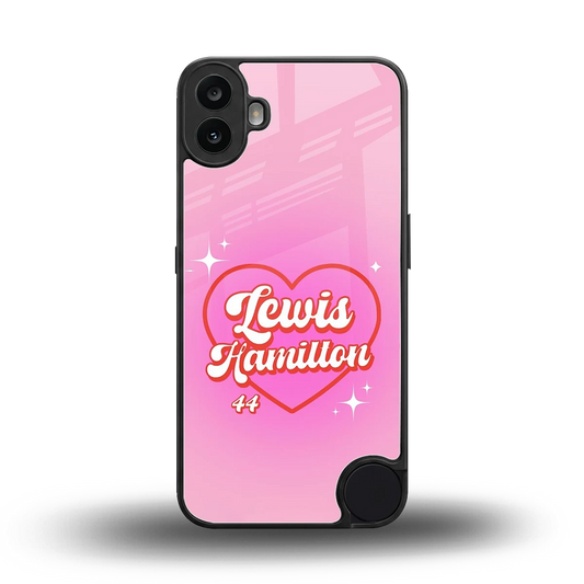 Lewis Hamilton back phone cover | glass case for cmf nothing phone 1