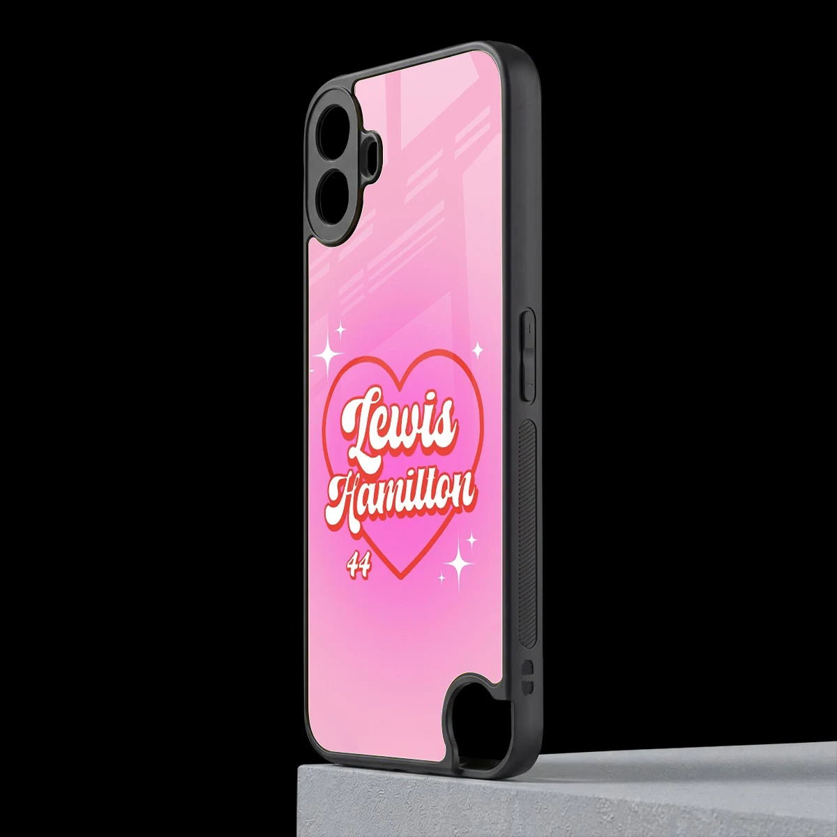 Lewis Hamilton cmf nothing phone 1 mobile cover | shockproof glass phone case