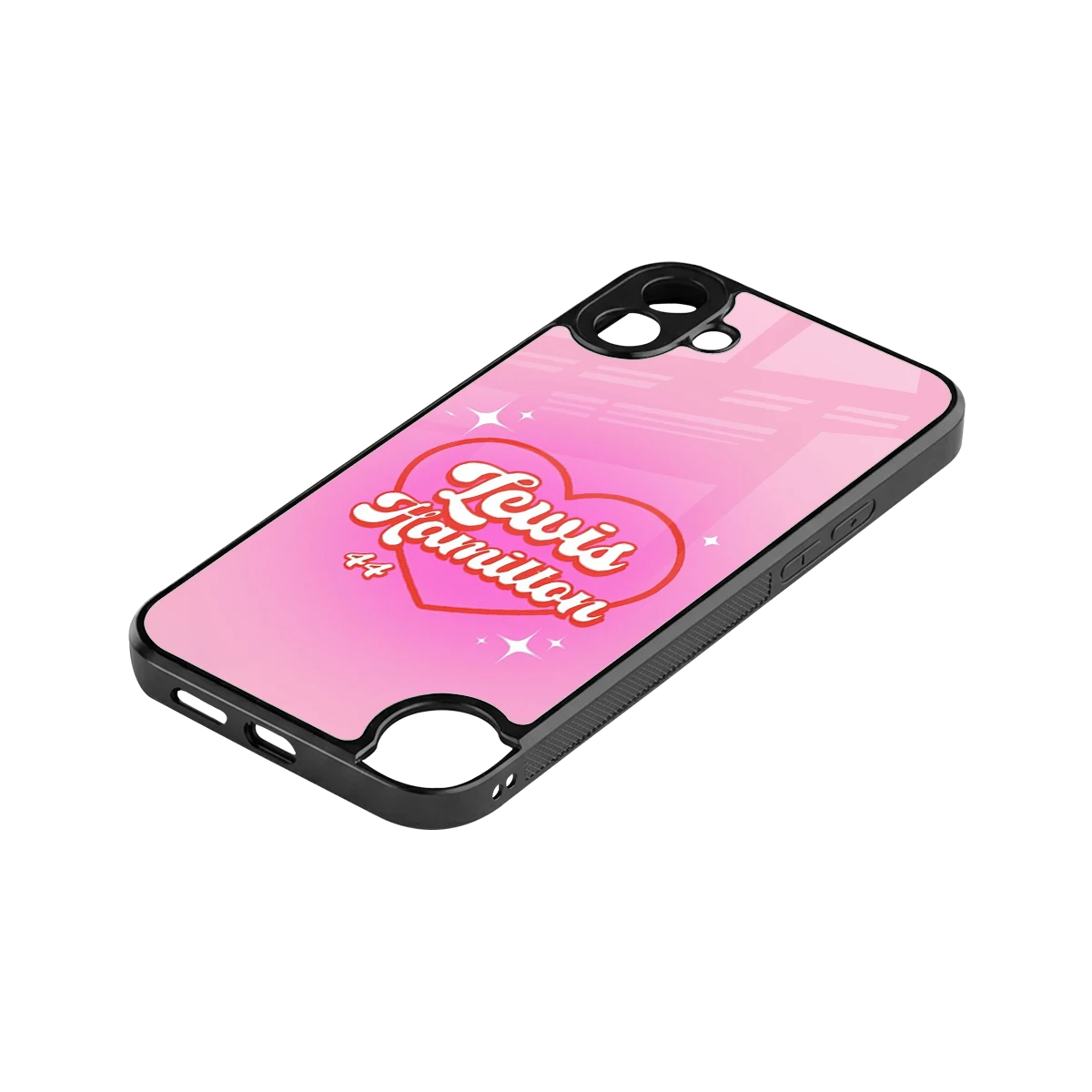 Lewis Hamilton stylish phone case for cmf nothing phone 1 | glossy glass and slim fit