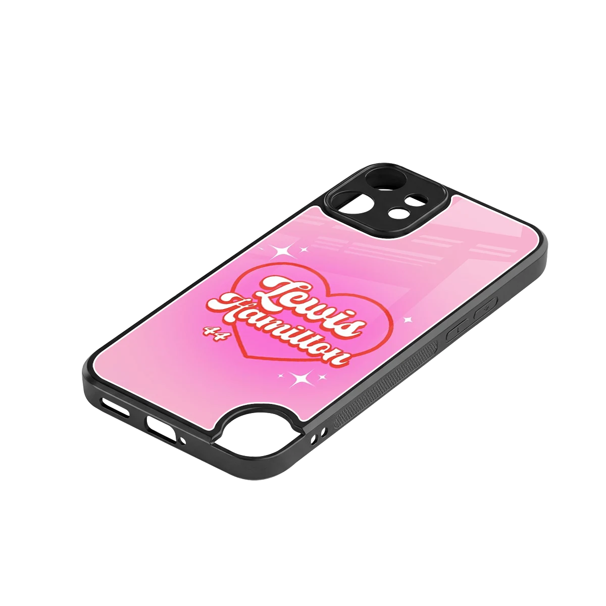 Lewis Hamilton stylish phone case for cmf nothing phone 2 pro | glossy glass and slim fit