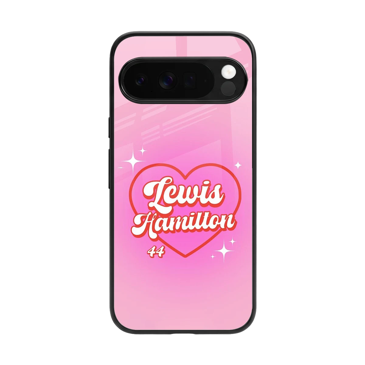 Lewis Hamilton back phone cover | glass case for google pixel 10 pro xl