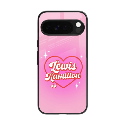 Lewis Hamilton back phone cover | glass case for google pixel 10 pro xl
