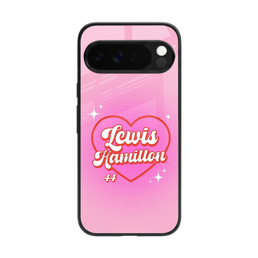 Lewis Hamilton back phone cover | glass case for google pixel 10 pro xl