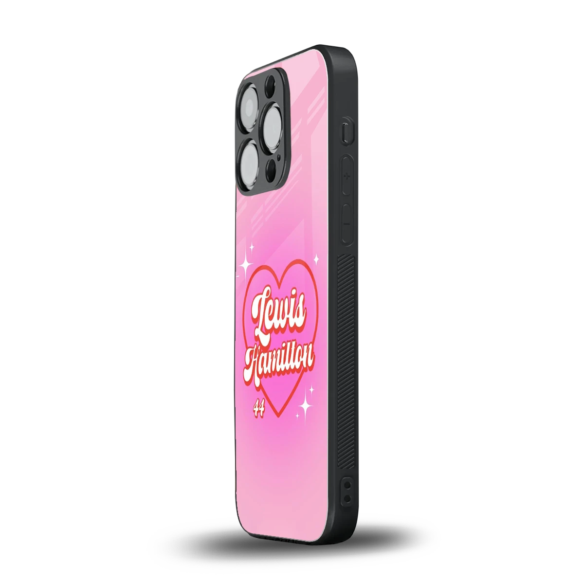 Lewis Hamilton iphone 13 pro mobile cover | shockproof glass phone case