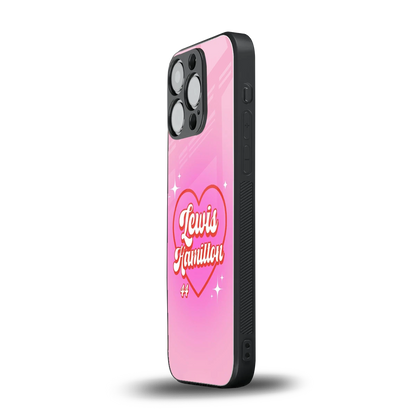 Lewis Hamilton iphone 13 pro mobile cover | shockproof glass phone case