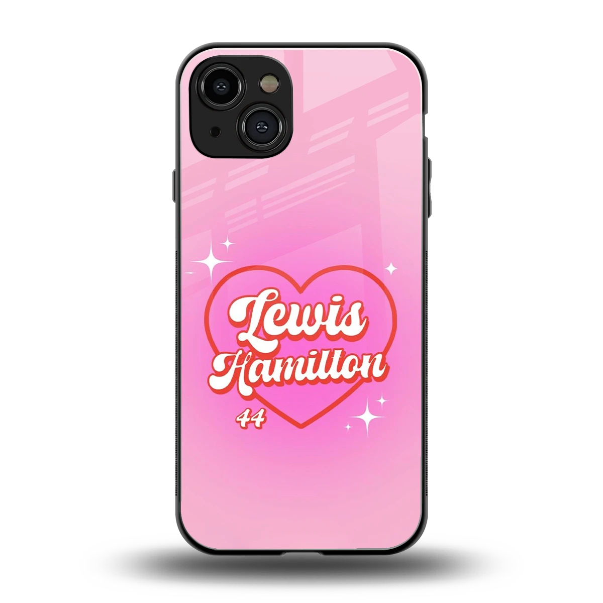 Lewis Hamilton back phone cover | glass case for iphone 15