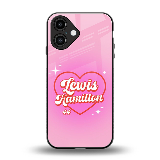 Lewis Hamilton Phone Case for Iphone 16 | Glass Case