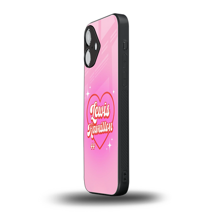 Lewis Hamilton Phone Case for Iphone 16 | Glass Case