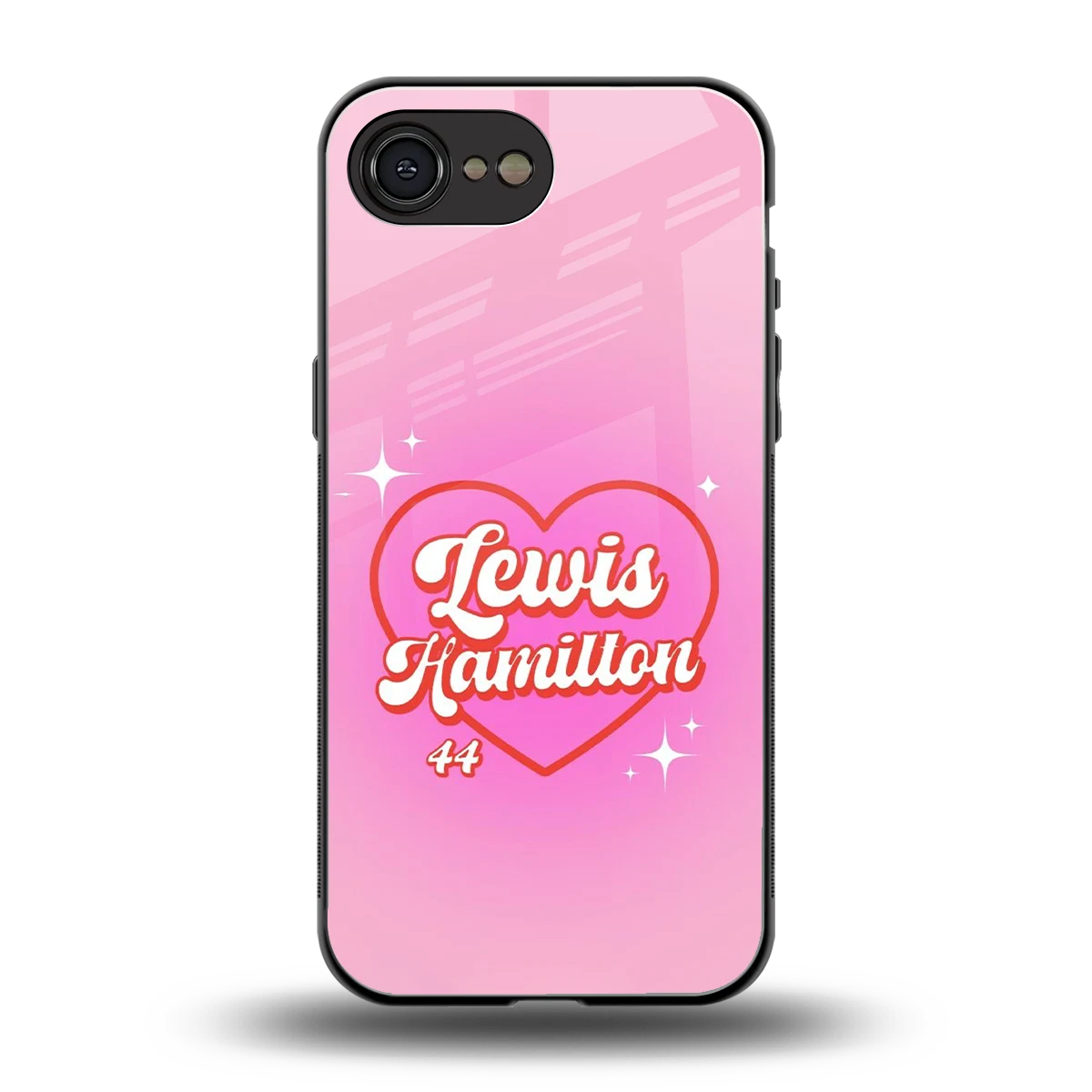 Lewis Hamilton back phone cover | glass case for iphone 17e