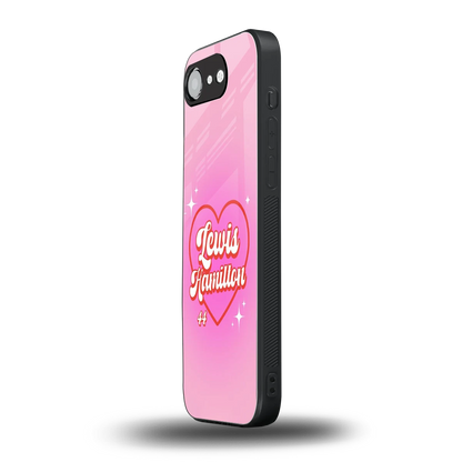 Lewis Hamilton iphone 16e mobile cover | shockproof glass phone case