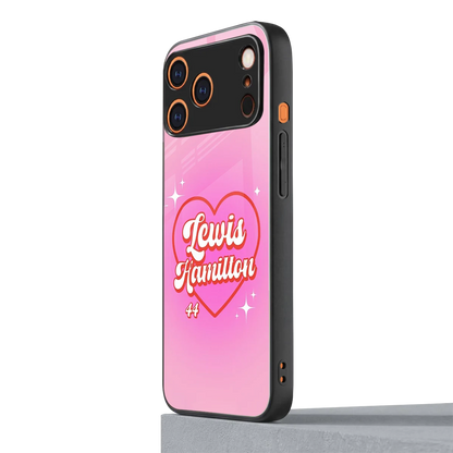 Lewis Hamilton iphone 17 pro max mobile cover | shockproof glass phone case