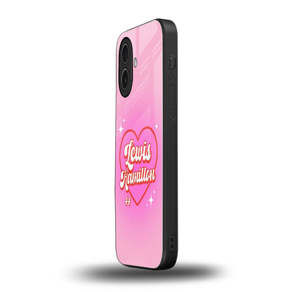Lewis Hamilton iphone 17 mobile cover | shockproof glass phone case