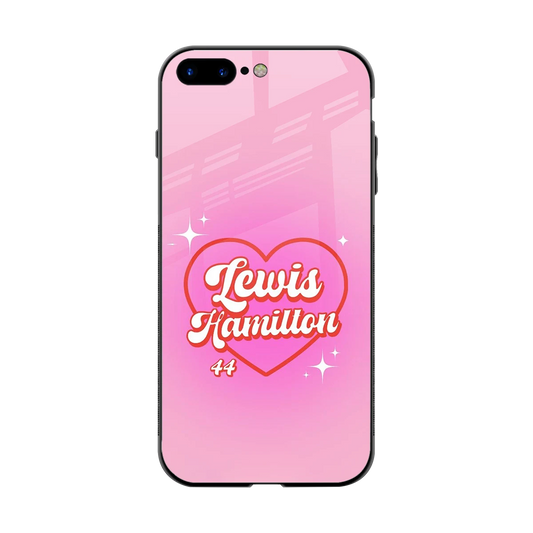Lewis Hamilton back phone cover | glass case for iphone 7 plus