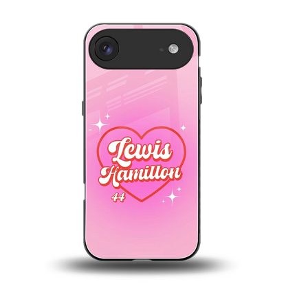 Lewis Hamilton back phone cover | glass case for iphone air