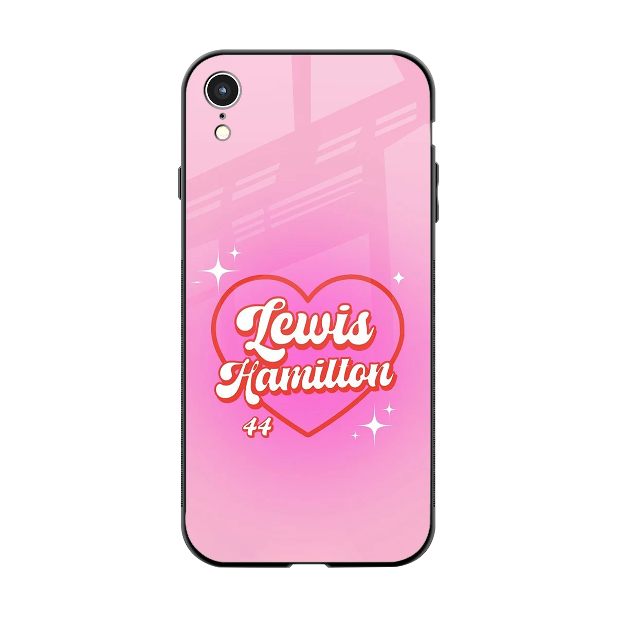 Lewis Hamilton back phone cover | glass case for iphone xr