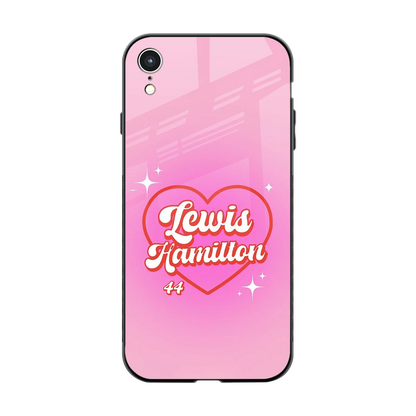 Lewis Hamilton back phone cover | glass case for iphone xr