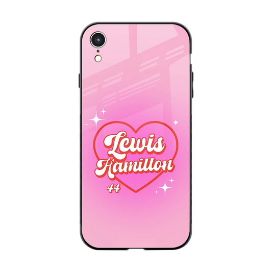 Lewis Hamilton back phone cover | glass case for iphone xr