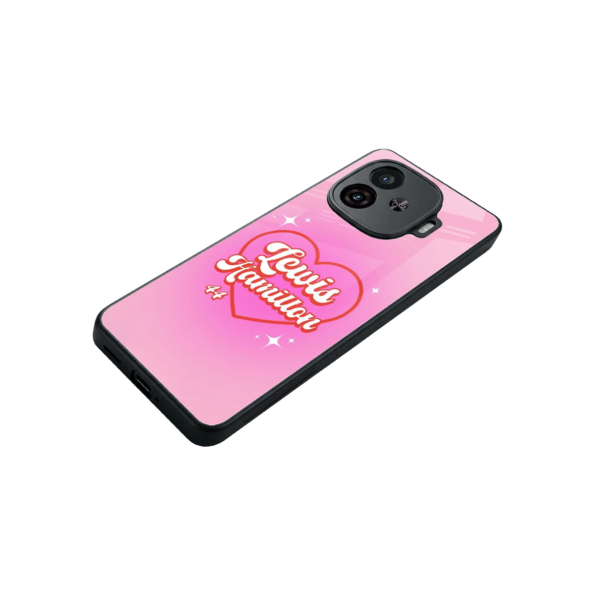 Lewis Hamilton stylish phone case for iqoo neo 10r 5g | glossy glass and slim fit