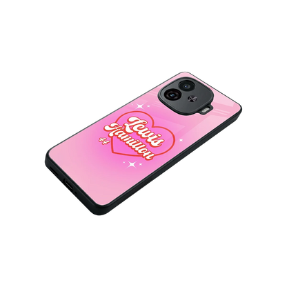 Lewis Hamilton stylish phone case for iqoo neo 10r 5g | glossy glass and slim fit