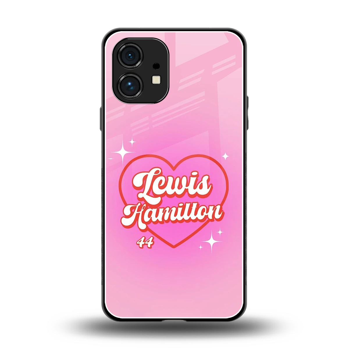 Lewis Hamilton back phone cover | glass case for nothing phone 1
