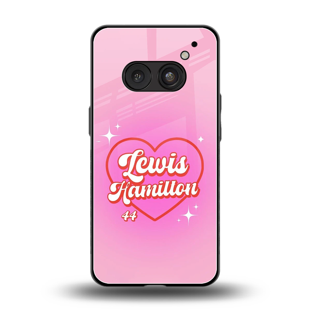 Lewis Hamilton back phone cover | glass case for nothing phone 2a plus
