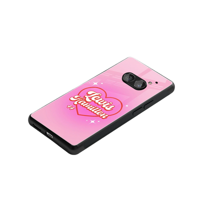 Lewis Hamilton stylish phone case for nothing phone 2a plus | glossy glass and slim fit