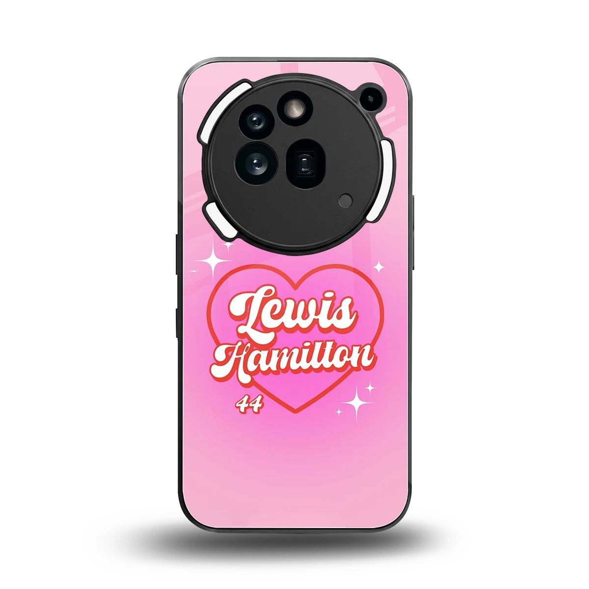 Lewis Hamilton back phone cover | glass case for nothing phone 3a pro