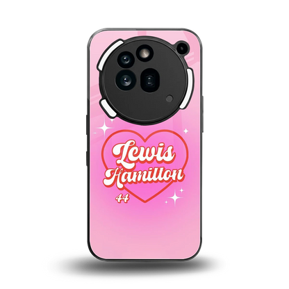 Lewis Hamilton back phone cover | glass case for nothing phone 3a pro