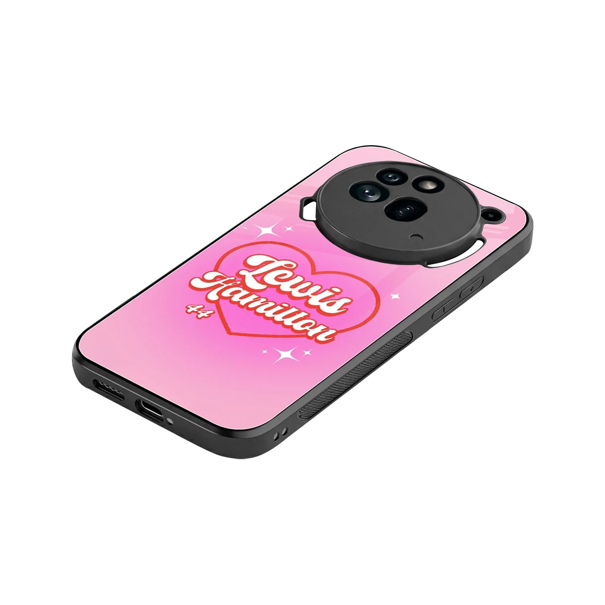 Lewis Hamilton stylish phone case for nothing phone 3a pro | glossy glass and slim fit